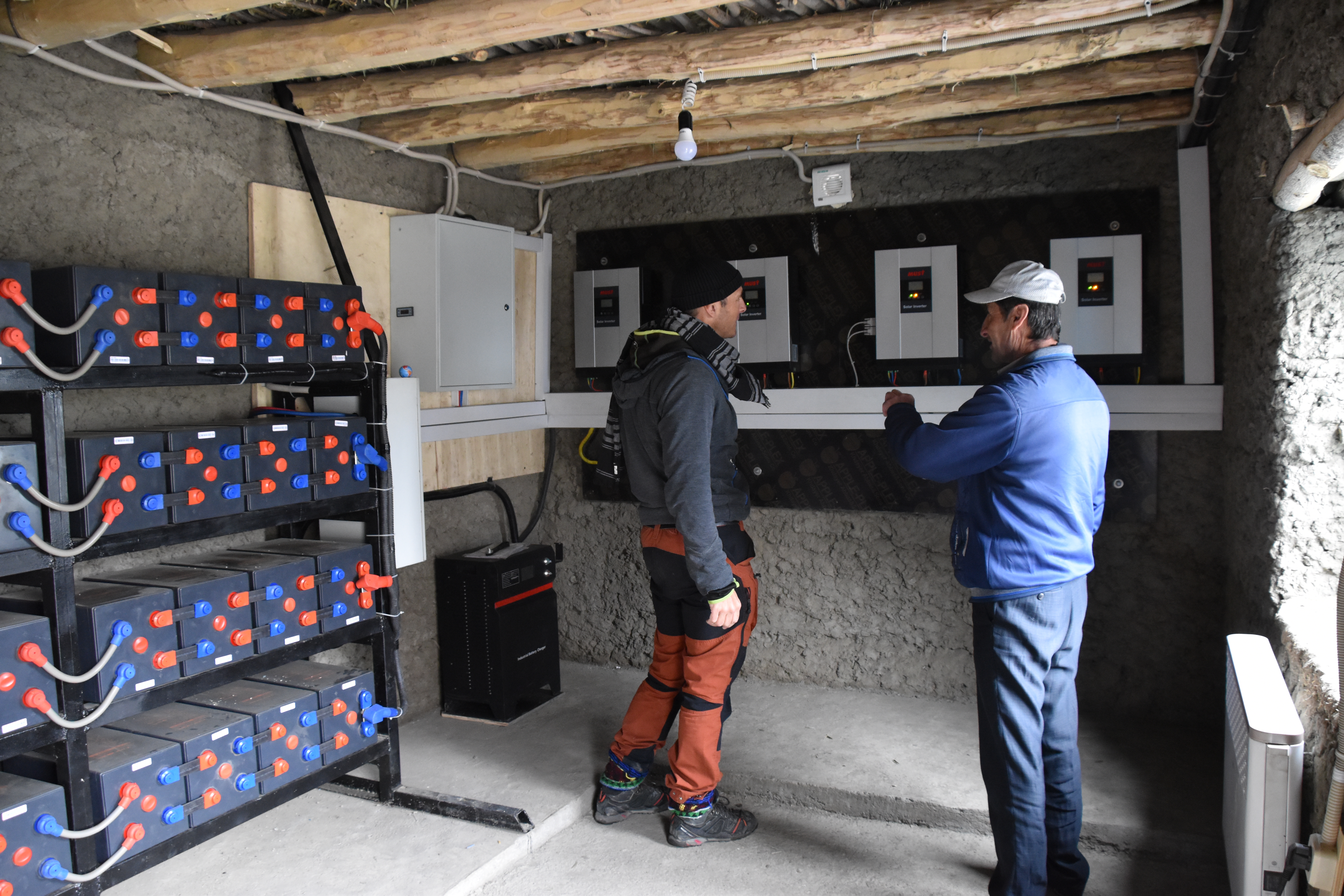 Safe drinking water supply in the Ishkashim border area.